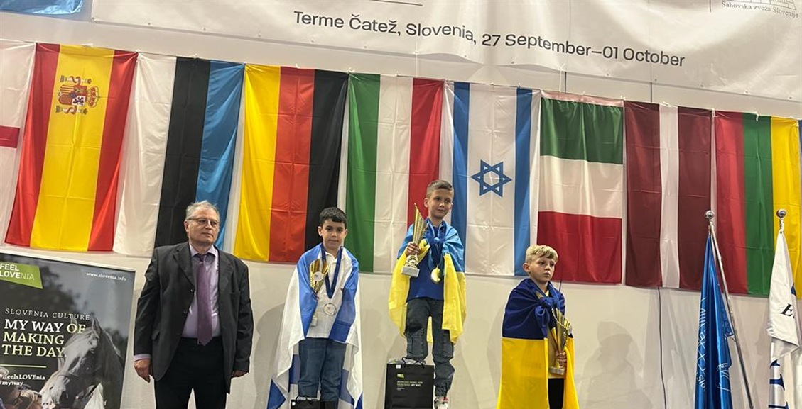 נועם ששון - סגן אלוף אירופה לנוער בשח מהיר