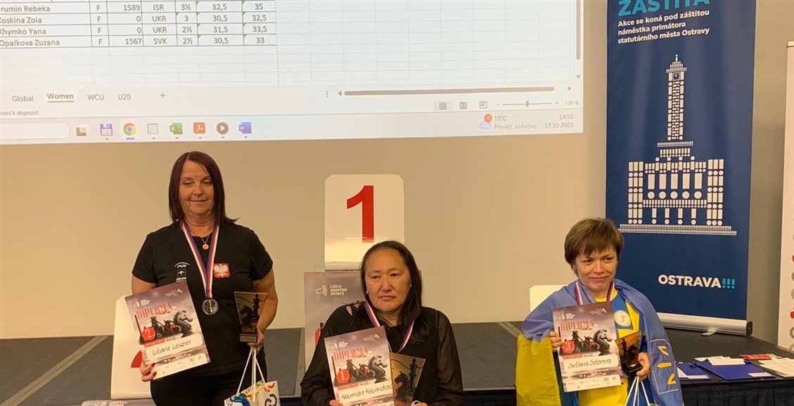 אלכסנדרה אלכסנדרוב - אלופת אירופה לשחקנים עם מוגבלויות!!!